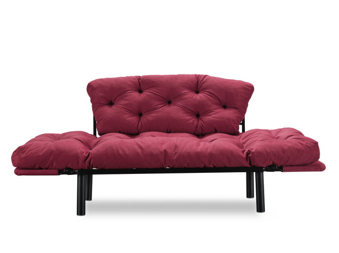 Atelier Del Sofa Nitta Sofá-Cama de 2 Plazas Burdeos